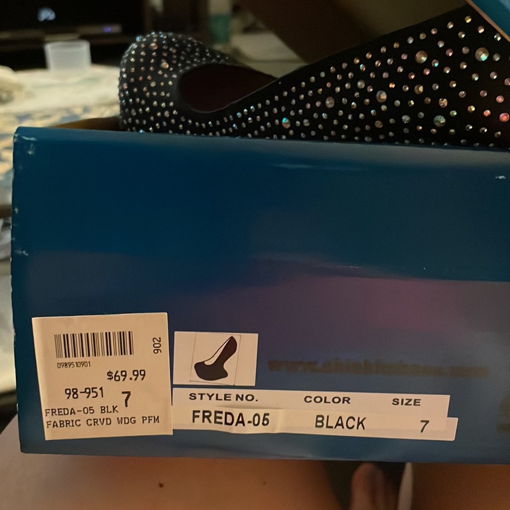 Shein Freda curved wedge platforms - Picture 5 of 5